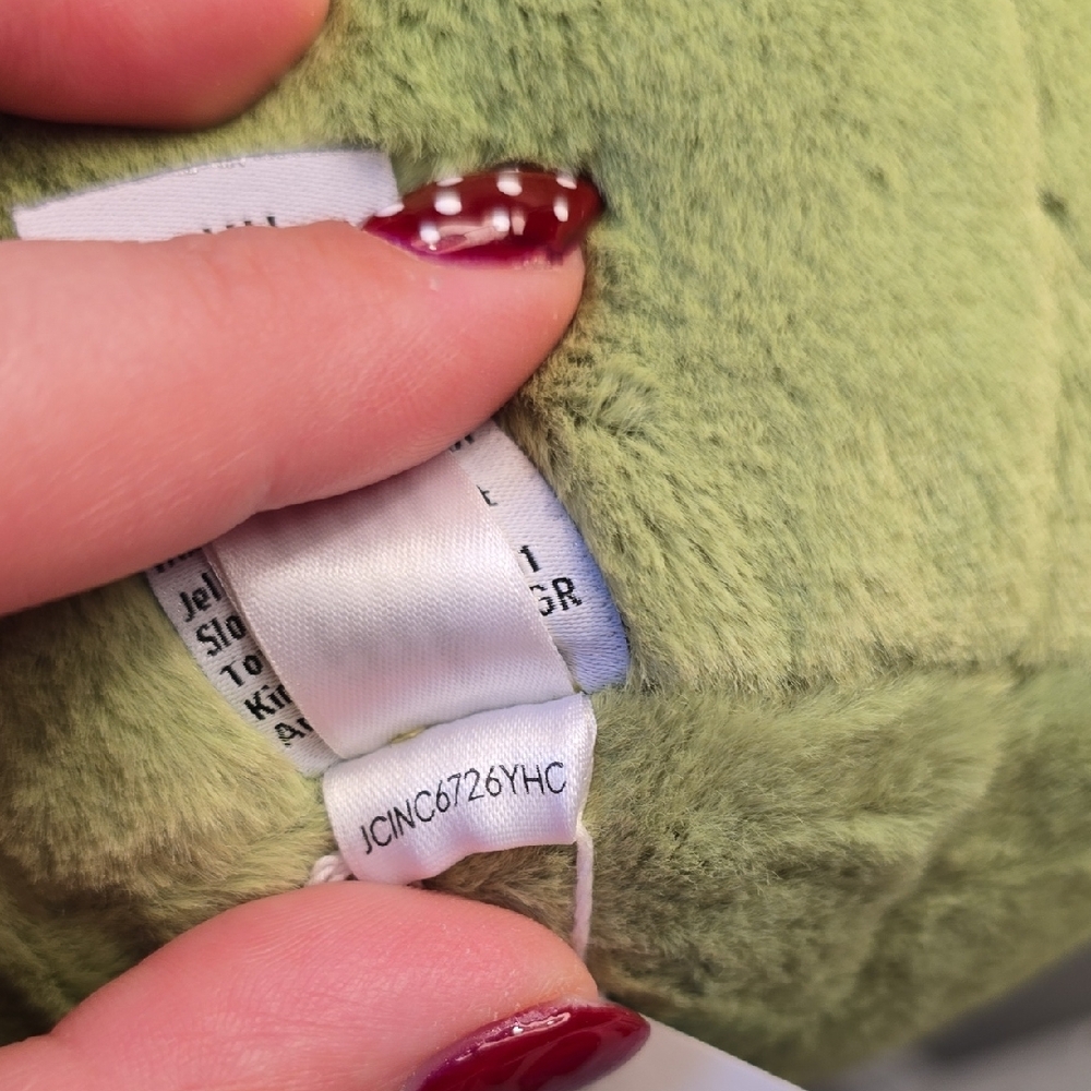 Jelly Cat Grump Frog With Headphones - Picture 4 of 4